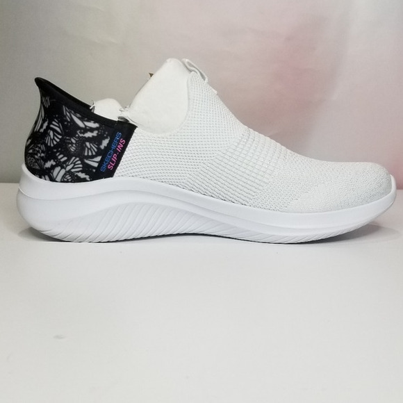 Skechers Women's Slip-Ins: Ultra Flex 3.0 Full Flight Sneakers Size 10 White NWT - Picture 3 of 7